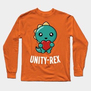 Unity Day Kind Dinosaur T-Rex Unity-Rex Anti Bullying Long Sleeve T-Shirt